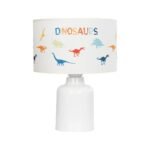 GLOBOSTAR® DINO 204-0028 Παιδικό Επιτραπέζιο Φωτιστικό Πορτατίφ με Ντουί 1 x E27 AC 220-240V IP20 - Πολύχρωμο - Μ24 x Π24 x Υ32cm - Image 4