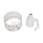 GLOBOSTAR® DINO 204-0028 Παιδικό Επιτραπέζιο Φωτιστικό Πορτατίφ με Ντουί 1 x E27 AC 220-240V IP20 - Πολύχρωμο - Μ24 x Π24 x Υ32cm - Image 8