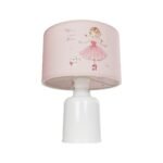 GLOBOSTAR® BALLERINA 204-0029 Παιδικό Επιτραπέζιο Φωτιστικό Πορτατίφ με Ντουί 1 x E27 AC 220-240V IP20 - Πολύχρωμο - Μ24 x Π24 x Υ32cm - Image 5