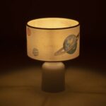 GLOBOSTAR® SATURN 204-0030 Παιδικό Επιτραπέζιο Φωτιστικό Πορτατίφ με Ντουί 1 x E27 AC 220-240V IP20 - Πολύχρωμο - Μ24 x Π24 x Υ32cm - Image 3