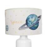 GLOBOSTAR® SATURN 204-0030 Παιδικό Επιτραπέζιο Φωτιστικό Πορτατίφ με Ντουί 1 x E27 AC 220-240V IP20 - Πολύχρωμο - Μ24 x Π24 x Υ32cm - Image 7