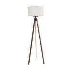 GLOBOSTAR® SAGA 204-0031 Μοντέρνο Επιδαπέδιο Φωτιστικό με Ντουί 1 x E27 AC 220-240V IP20 - Καφέ & Μπεζ - Μ38 x Π38 x Υ140cm - Image 3