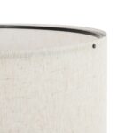 GLOBOSTAR® SAGA 204-0035 Μοντέρνο Επιδαπέδιο Φωτιστικό με Ντουί 1 x E27 AC 220-240V IP20 - Καφέ & Λευκό - Μ38 x Π38 x Υ140cm - Image 5