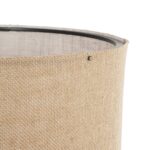 GLOBOSTAR® SAGA 204-0037 Μοντέρνο Επιδαπέδιο Φωτιστικό με Ντουί 1 x E27 AC 220-240V IP20 - Καφέ & Mπεζ - Μ38 x Π38 x Υ140cm - Image 5