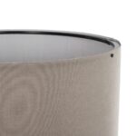 GLOBOSTAR® SAGA 204-0048 Μοντέρνο Επιδαπέδιο Φωτιστικό με Ντουί 1 x E27 AC 220-240V IP20 - Μπεζ & Γκρι - Μ38 x Π38 x Υ140cm - Image 5