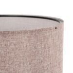 GLOBOSTAR® SAGA 204-0049 Μοντέρνο Επιδαπέδιο Φωτιστικό με Ντουί 1 x E27 AC 220-240V IP20 - Καφέ & Ροζ - Μ38 x Π38 x Υ140cm - Image 5