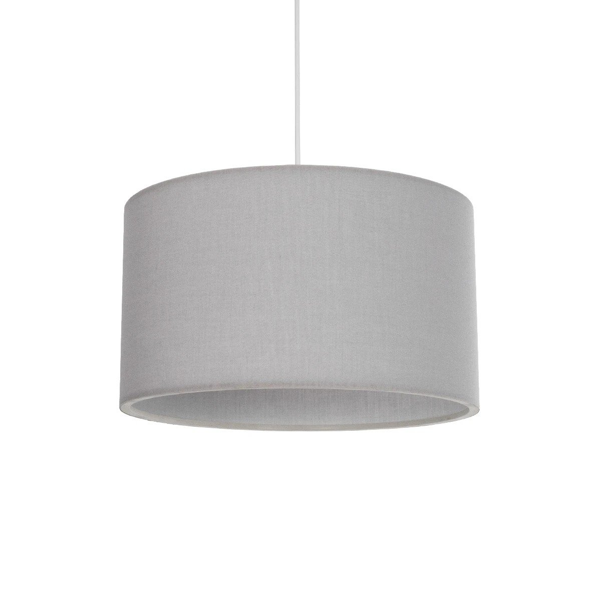 204_0093_0 GLOBOSTAR® LOFTY 204-0093 Μοντέρνο Κρεμαστό Φωτιστικό Οροφής με Ντουί 1 x E27 AC 220-240V IP20 - Γκρι - Μ38 x Π38 x Υ26cm - Image 1