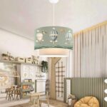 GLOBOSTAR® BALLON 204-0120 Παιδικό Κρεμαστό Φωτιστικό Οροφής με Ντουί 1 x E27 AC 220-240V IP20 - Πολύχρωμο - Μ30 x Π30 x Υ20cm - Image 4