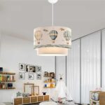 GLOBOSTAR® BALLON 204-0121 Παιδικό Κρεμαστό Φωτιστικό Οροφής με Ντουί 1 x E27 AC 220-240V IP20 - Πολύχρωμο - Μ30 x Π30 x Υ20cm - Image 4