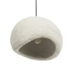 GLOBOSTAR® STONE 204-0124 Μοντέρνο Κρεμαστό Φωτιστικό Οροφής με Ντουί 1 x E27 AC 220-240V IP20 - Γκρι - Μ35 x Π31 x Υ26cm - Image 6