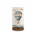 GLOBOSTAR® BALLON 204-0145 Παιδικό Επιτραπέζιο Φωτιστικό Πορτατίφ με Ντουί 1 x E14 AC 220-240V IP20 - Πολύχρωμο - Μ15 x Π15 x Υ30cm