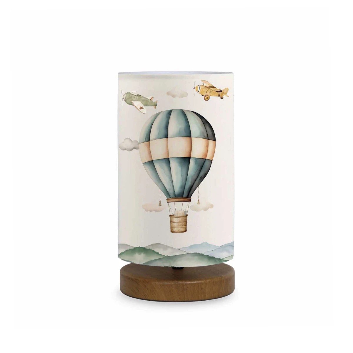 204_0145_0 GLOBOSTAR® BALLON 204-0145 Παιδικό Επιτραπέζιο Φωτιστικό Πορτατίφ με Ντουί 1 x E14 AC 220-240V IP20 - Πολύχρωμο - Μ15 x Π15 x Υ30cm - Image 1