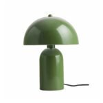 GLOBOSTAR® GASCO 204-0147 Μοντέρνο Επιτραπέζιο Φωτιστικό Πορτατίφ με Ντουί 1 x E27 AC 220-240V IP20 - Πράσινο - Μ25 x Π25 x Υ35cm