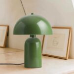 GLOBOSTAR® GASCO 204-0147 Μοντέρνο Επιτραπέζιο Φωτιστικό Πορτατίφ με Ντουί 1 x E27 AC 220-240V IP20 - Πράσινο - Μ25 x Π25 x Υ35cm - Image 2