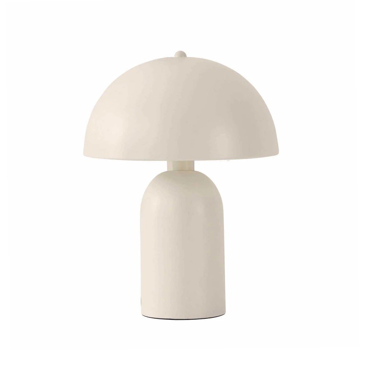 204_0149_0 GLOBOSTAR® GASCO 204-0149 Μοντέρνο Επιτραπέζιο Φωτιστικό Πορτατίφ με Ντουί 1 x E27 AC 220-240V IP20 - Μπεζ - Μ25 x Π25 x Υ35cm - Image 1