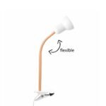 GLOBOSTAR® TAVOLO 204-0151 Παιδικό Επιτραπέζιο Φωτιστικό Πορτατίφ με Ντουί 1 x E14 AC 220-240V IP20 - Πορτοκαλί & Λευκό - Μ11 x Π9 x Υ35cm - Image 4