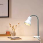 GLOBOSTAR® TAVOLO 204-0152 Παιδικό Επιτραπέζιο Φωτιστικό Πορτατίφ με Ντουί 1 x E14 AC 220-240V IP20 - Πράσινο & Λευκό - Μ11 x Π9 x Υ35cm - Image 5