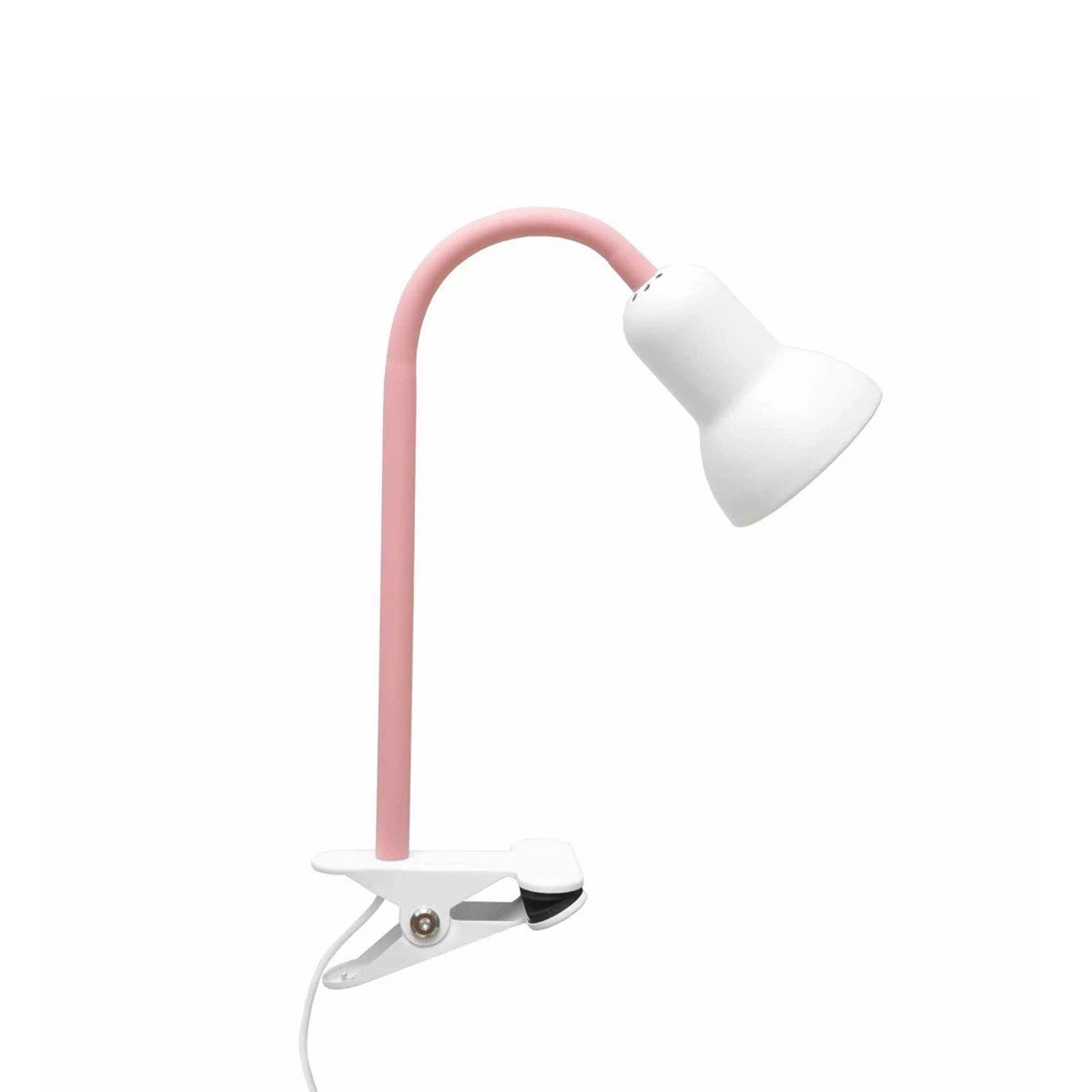 204_0154_0 GLOBOSTAR® TAVOLO 204-0154 Παιδικό Επιτραπέζιο Φωτιστικό Πορτατίφ με Ντουί 1 x E14 AC 220-240V IP20 - Ροζ & Λευκό - Μ11 x Π9 x Υ35cm - Image 1