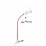 GLOBOSTAR® TAVOLO 204-0154 Παιδικό Επιτραπέζιο Φωτιστικό Πορτατίφ με Ντουί 1 x E14 AC 220-240V IP20 - Ροζ & Λευκό - Μ11 x Π9 x Υ35cm - Image 4