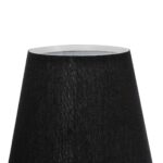 GLOBOSTAR® ELEGANTE 204-0185 Μοντέρνο Φωτιστικό Τοίχου - Απλίκα με Ντουί 1 x E27 AC 220-240V IP20 - Μαύρο - Μ14 x Π22 x Υ24cm - Image 5