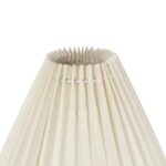 GLOBOSTAR® LING 204-0188 Μοντέρνο Φωτιστικό Τοίχου - Απλίκα με Ντουί 1 x E27 AC 220-240V IP20 - Μαύρο & Μπεζ - Μ22 x Π25 x Υ53cm - Image 5