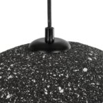 GLOBOSTAR® STONE 204-0194 Μοντέρνο Κρεμαστό Φωτιστικό Οροφής με Ντουί 1 x E27 AC 220-240V IP20 - Μαύρο - Μ35 x Π31 x Υ26cm - Image 9