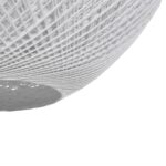 GLOBOSTAR® SOLEI 205-0007 Boho Κρεμαστό Φωτιστικό Οροφής με Ντουί 1 x E27 AC 220-240V IP20 - Λευκό - M40 x Π40 x Υ36cm - Image 9