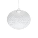 GLOBOSTAR® SOLEI 205-0008 Boho Κρεμαστό Φωτιστικό Οροφής με Ντουί 1 x E27 AC 220-240V IP20 - Λευκό - M30 x Π30 x Υ26cm - Image 7