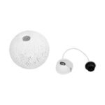 GLOBOSTAR® SOLEI 205-0009 Boho Κρεμαστό Φωτιστικό Οροφής με Ντουί 1 x E27 AC 220-240V IP20 - Λευκό - M20 x Π20 x Υ25cm - Image 11