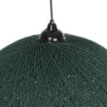 GLOBOSTAR® SOLEI 205-0013 Boho Κρεμαστό Φωτιστικό Οροφής με Ντουί 1 x E27 AC 220-240V IP20 - Πράσινο - M40 x Π40 x Υ36cm - Image 8