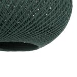 GLOBOSTAR® SOLEI 205-0014 Boho Κρεμαστό Φωτιστικό Οροφής με Ντουί 1 x E27 AC 220-240V IP20 - Πράσινο - M30 x Π30 x Υ26cm - Image 9