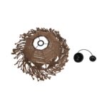 GLOBOSTAR® TONA 205-0016 Boho Κρεμαστό Φωτιστικό Οροφής με Ντουί 1 x E27 AC 220-240V IP20 - Καφέ- M40 x Π40 x Υ38cm - Image 11