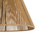 GLOBOSTAR® HUTT 205-0017 Boho Κρεμαστό Φωτιστικό Οροφής με Ντουί 1 x E27 AC 220-240V IP20 - Μπεζ - M25 x Π25 x Υ20cm - Image 9