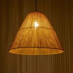 GLOBOSTAR® HUTT 205-0018 Boho Κρεμαστό Φωτιστικό Οροφής με Ντουί 1 x E27 AC 220-240V IP20 - Μπεζ - M50 x Π50 x Υ40cm - Image 3