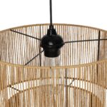 GLOBOSTAR® ROXXI 205-0019 Boho Κρεμαστό Φωτιστικό Οροφής με Ντουί 1 x E27 AC 220-240V IP20 - Μπεζ - M35 x Π35 x Υ37cm - Image 8