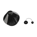 GLOBOSTAR® ANGULUS 205-0021 Boho Κρεμαστό Φωτιστικό Οροφής με Ντουί 1 x E27 AC 220-240V IP20 - Μαύρο & Γκρι - M40 x Π40 x Υ35cm - Image 11