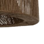 GLOBOSTAR® ZYLINDER 205-0023 Boho Κρεμαστό Φωτιστικό Οροφής με Ντουί 1 x E27 AC 220-240V IP20 - Καφέ - M80 x Π80 x Υ51cm - Image 9