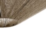 GLOBOSTAR® OVNI 205-0029 Boho Κρεμαστό Φωτιστικό Οροφής με Ντουί 1 x E27 AC 220-240V IP20 - Μπεζ - M60 x Π60 x Υ29cm - Image 8