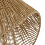 GLOBOSTAR® ECLAIR 205-0030 Boho Κρεμαστό Φωτιστικό Οροφής με Ντουί 1 x E27 AC 220-240V IP20 - Μπεζ - M41 x Π27 x Υ29cm - Image 8