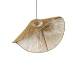 GLOBOSTAR® ECLAIR 205-0031 Boho Κρεμαστό Φωτιστικό Οροφής με Ντουί 1 x E27 AC 220-240V IP20 - Μπεζ - M70 x Π40 x Υ32cm - Image 6