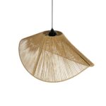 GLOBOSTAR® ECLAIR 205-0031 Boho Κρεμαστό Φωτιστικό Οροφής με Ντουί 1 x E27 AC 220-240V IP20 - Μπεζ - M70 x Π40 x Υ32cm - Image 7