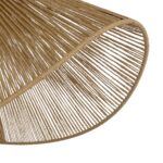 GLOBOSTAR® ECLAIR 205-0031 Boho Κρεμαστό Φωτιστικό Οροφής με Ντουί 1 x E27 AC 220-240V IP20 - Μπεζ - M70 x Π40 x Υ32cm - Image 8