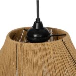 GLOBOSTAR® ELDA 205-0032 Boho Κρεμαστό Φωτιστικό Οροφής με Ντουί 1 x E27 AC 220-240V IP20 - Μπεζ - M32 x Π21 x Υ24cm - Image 9