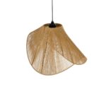 GLOBOSTAR® ELDA 205-0033 Boho Κρεμαστό Φωτιστικό Οροφής με Ντουί 1 x E27 AC 220-240V IP20 - Μπεζ - M68 x Π34 x Υ39cm - Image 7