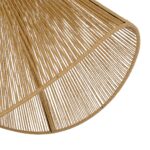 GLOBOSTAR® ELDA 205-0033 Boho Κρεμαστό Φωτιστικό Οροφής με Ντουί 1 x E27 AC 220-240V IP20 - Μπεζ - M68 x Π34 x Υ39cm - Image 8