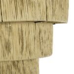 GLOBOSTAR® COROIN 205-0034 Boho Κρεμαστό Φωτιστικό Οροφής με Ντουί 1 x E27 AC 220-240V IP20 - Μπεζ - M40 x Π40 x Υ35cm - Image 9