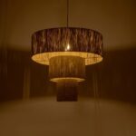 GLOBOSTAR® COROIN 205-0035 Boho Κρεμαστό Φωτιστικό Οροφής με Ντουί 1 x E27 AC 220-240V IP20 - Μπεζ - M70 x Π70 x Υ64cm - Image 3