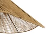 GLOBOSTAR® COURBE 205-0039 Boho Κρεμαστό Φωτιστικό Οροφής με Ντουί 1 x E27 AC 220-240V IP20 - Μπεζ - M62 x Π62 x Υ22cm - Image 8