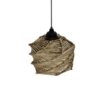 GLOBOSTAR® HUSLE 205-0044 Boho Κρεμαστό Φωτιστικό Οροφής με Ντουί 1 x E27 AC 220-240V IP20 - Μπεζ - M24 x Π24 x Υ21cm - Image 7