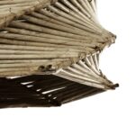 GLOBOSTAR® HUSLE 205-0045 Boho Κρεμαστό Φωτιστικό Οροφής με Ντουί 1 x E27 AC 220-240V IP20 - Μπεζ - M31 x Π31 x Υ28cm - Image 8